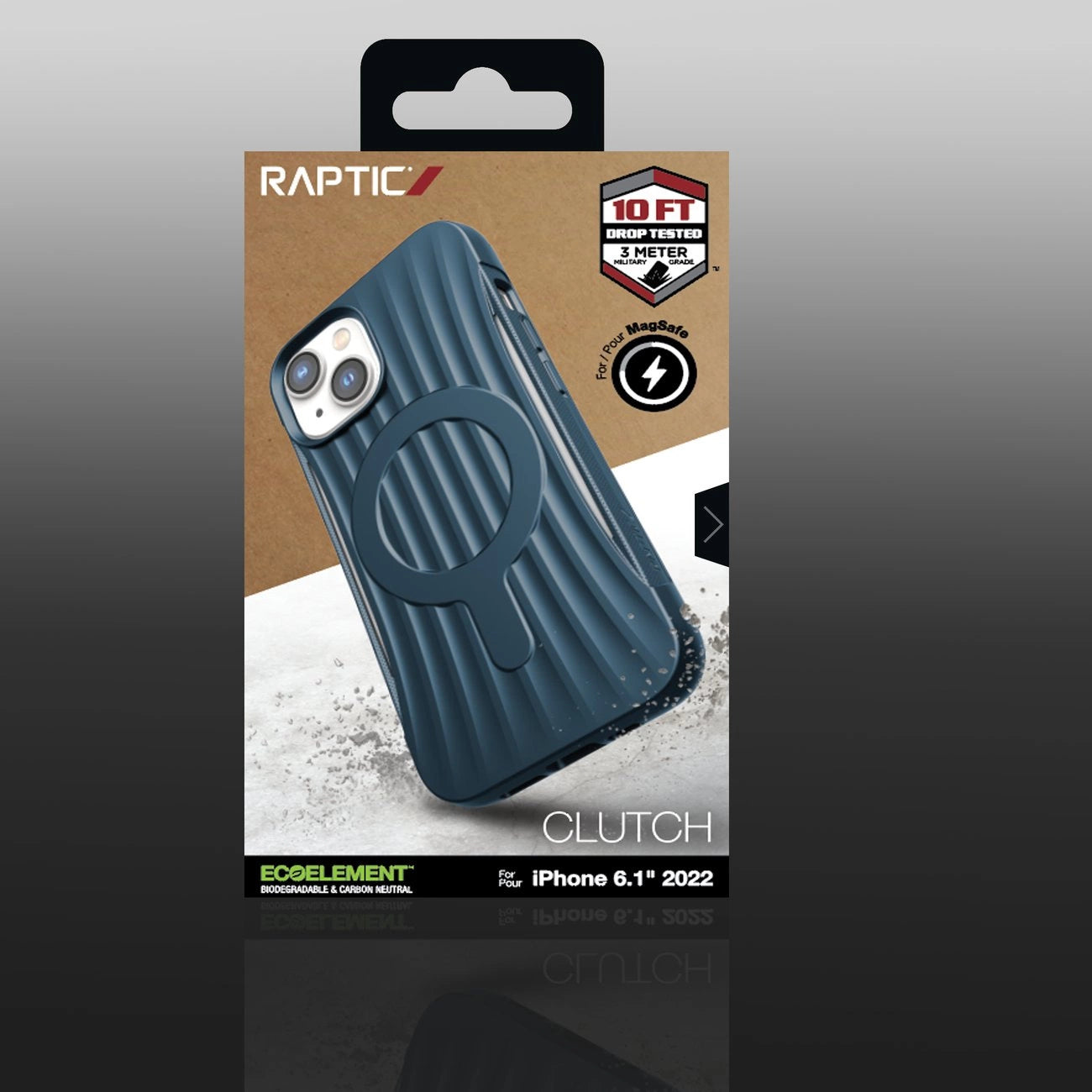 Raptic X-Doria Clutch Case iPhone 14 mit MagSafe Backcover blau