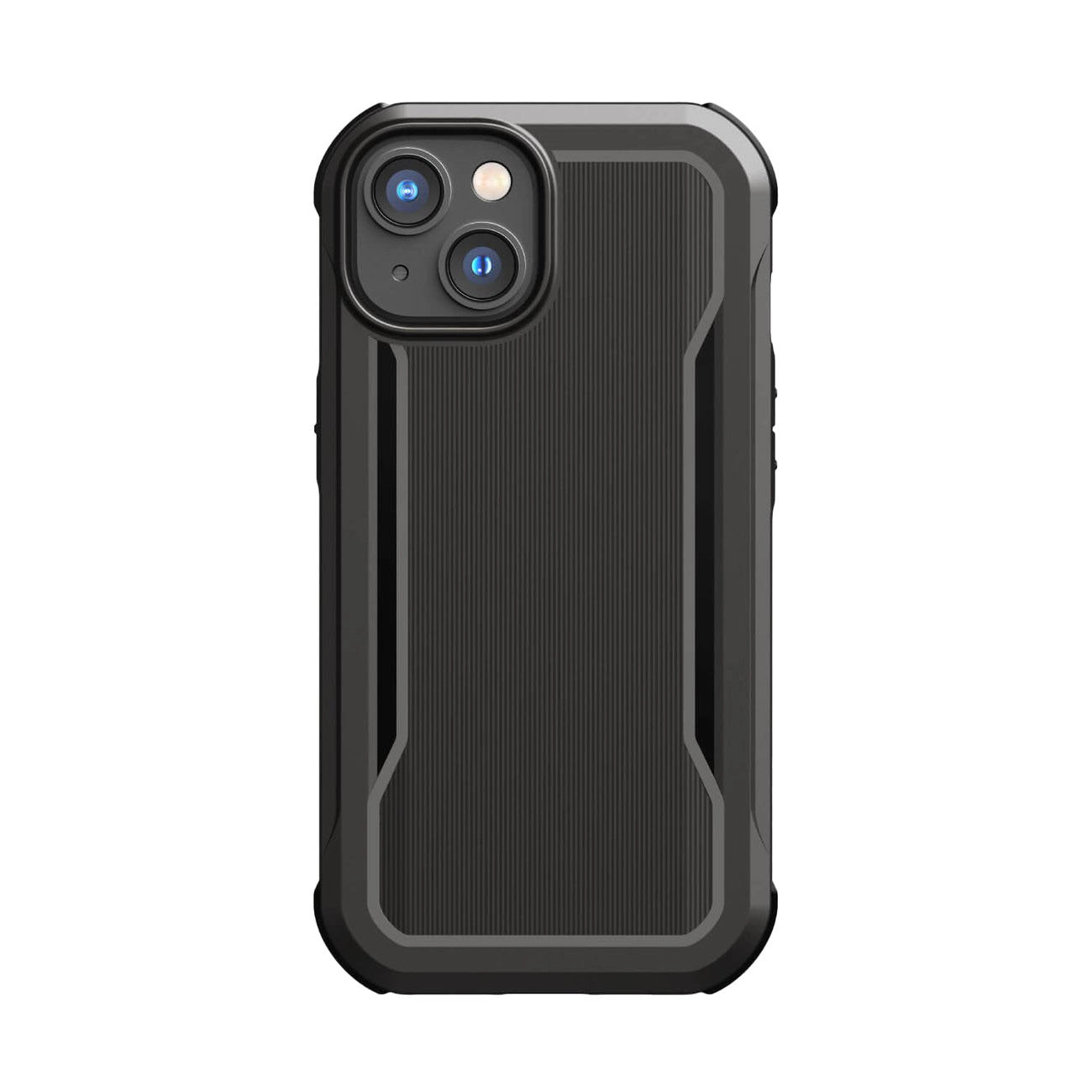 Raptic X-Doria Fort Case iPhone 14 Hülle mit MagSafe gepanzerter Hülle schwarz