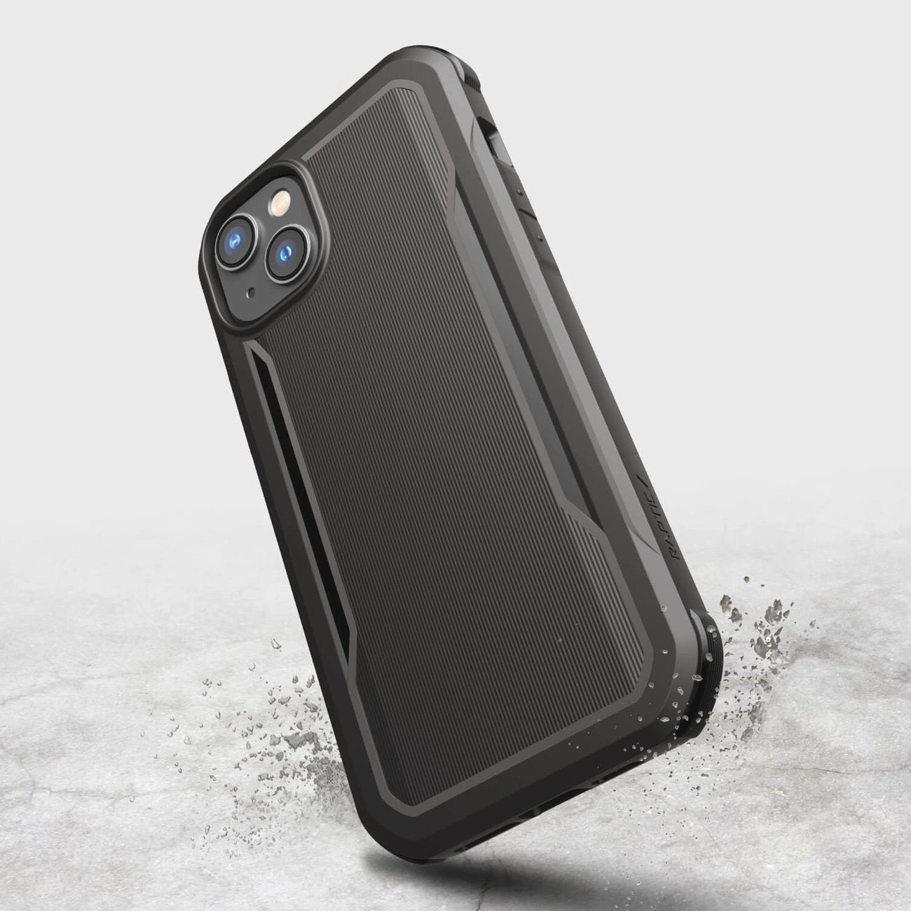 Raptic X-Doria Fort Case iPhone 14 Plus mit MagSafe Panzerhülle schwarz