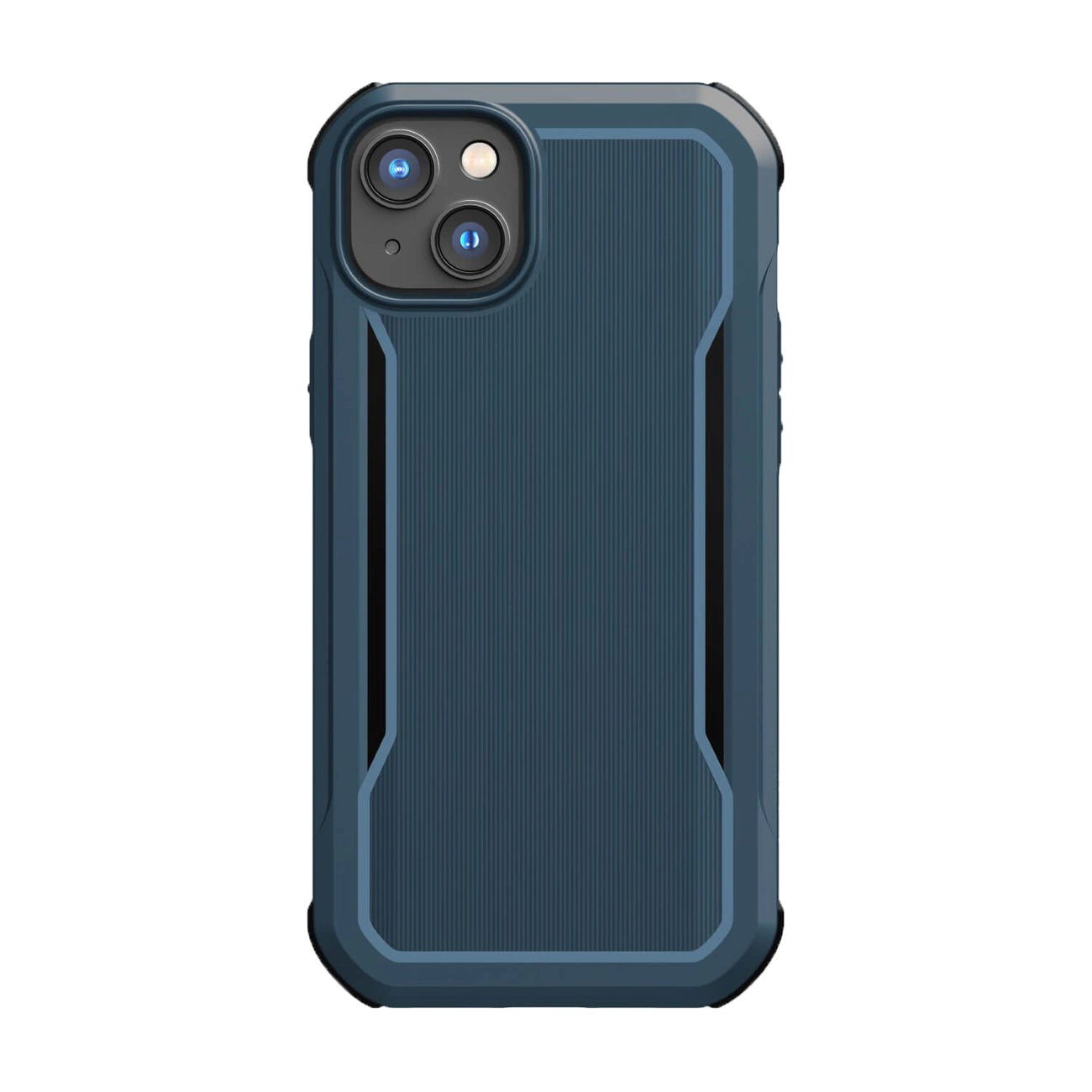 Raptic X-Doria Fort Case iPhone 14 Plus mit gepanzerter blauer MagSafe-Hülle