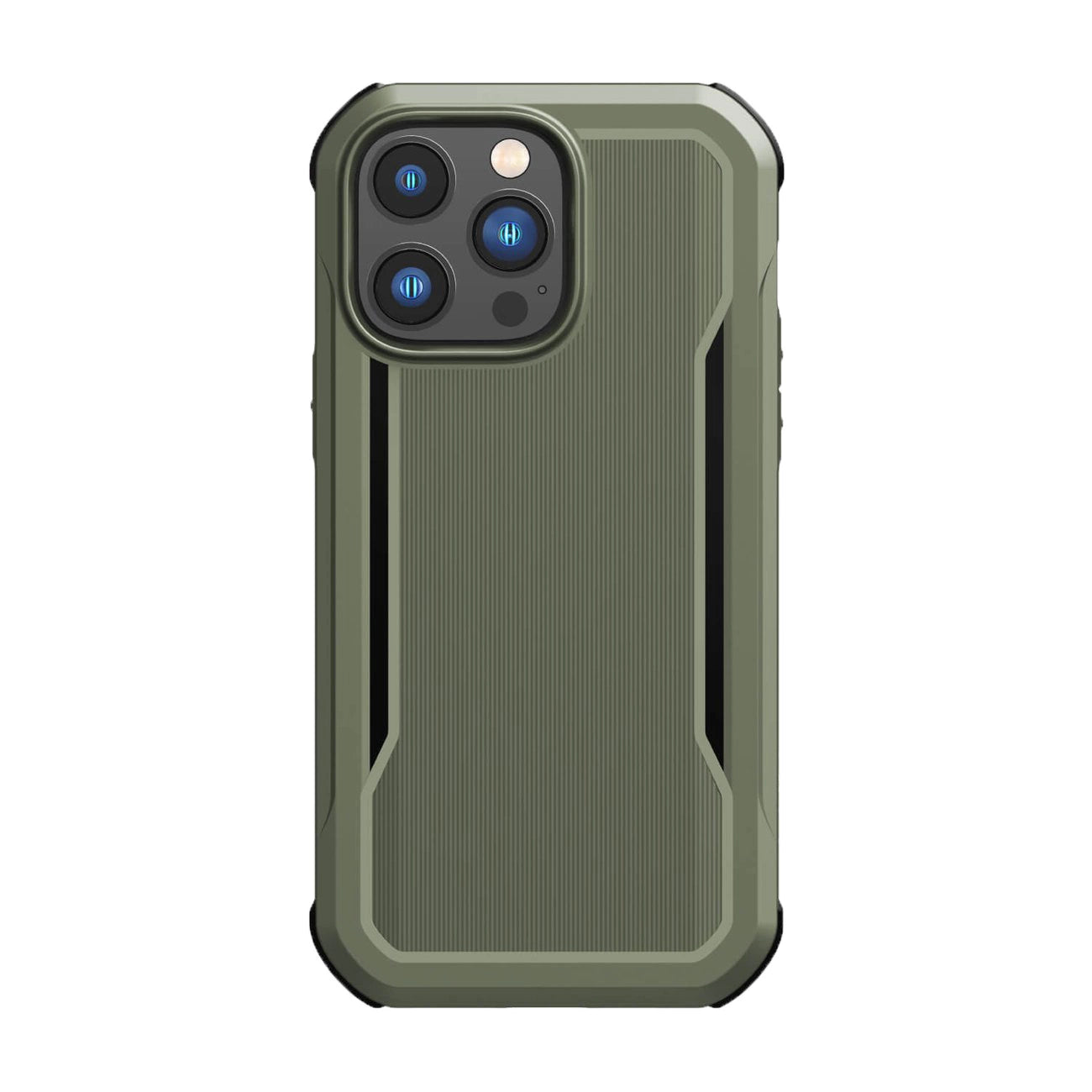Raptic X-Doria Fort Case iPhone 14 Pro Max mit gepanzerter MagSafe-Hülle grün
