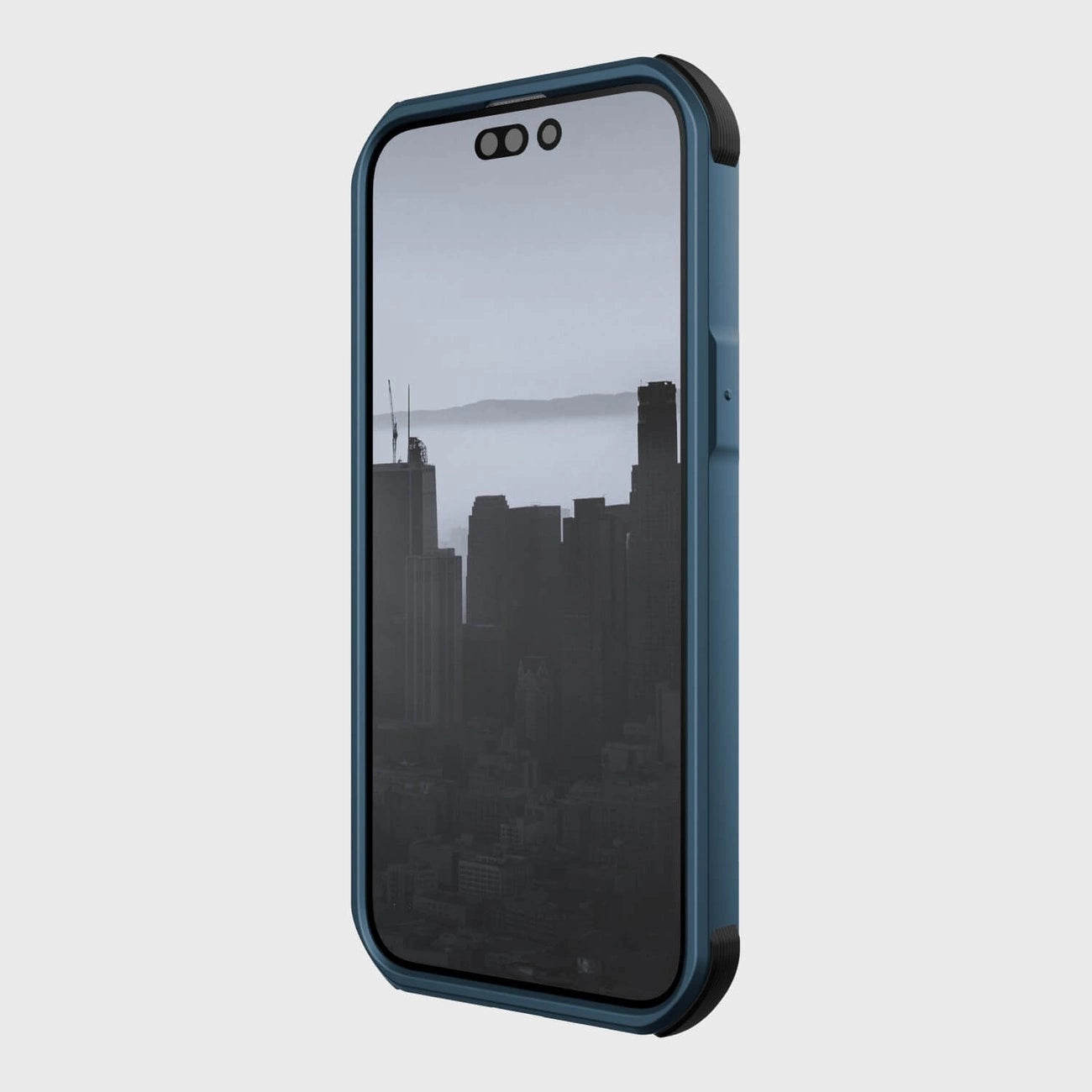 Raptic X-Doria Fort Case iPhone 14 Pro Max mit gepanzerter blauer MagSafe-Hülle