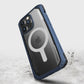 Raptic X-Doria Secure Case für iPhone 14 Pro mit gepanzerter MagSafe-Hülle blau