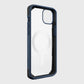 Raptic X-Doria Secure Case iPhone 14 mit gepanzerter blauer MagSafe-Hülle