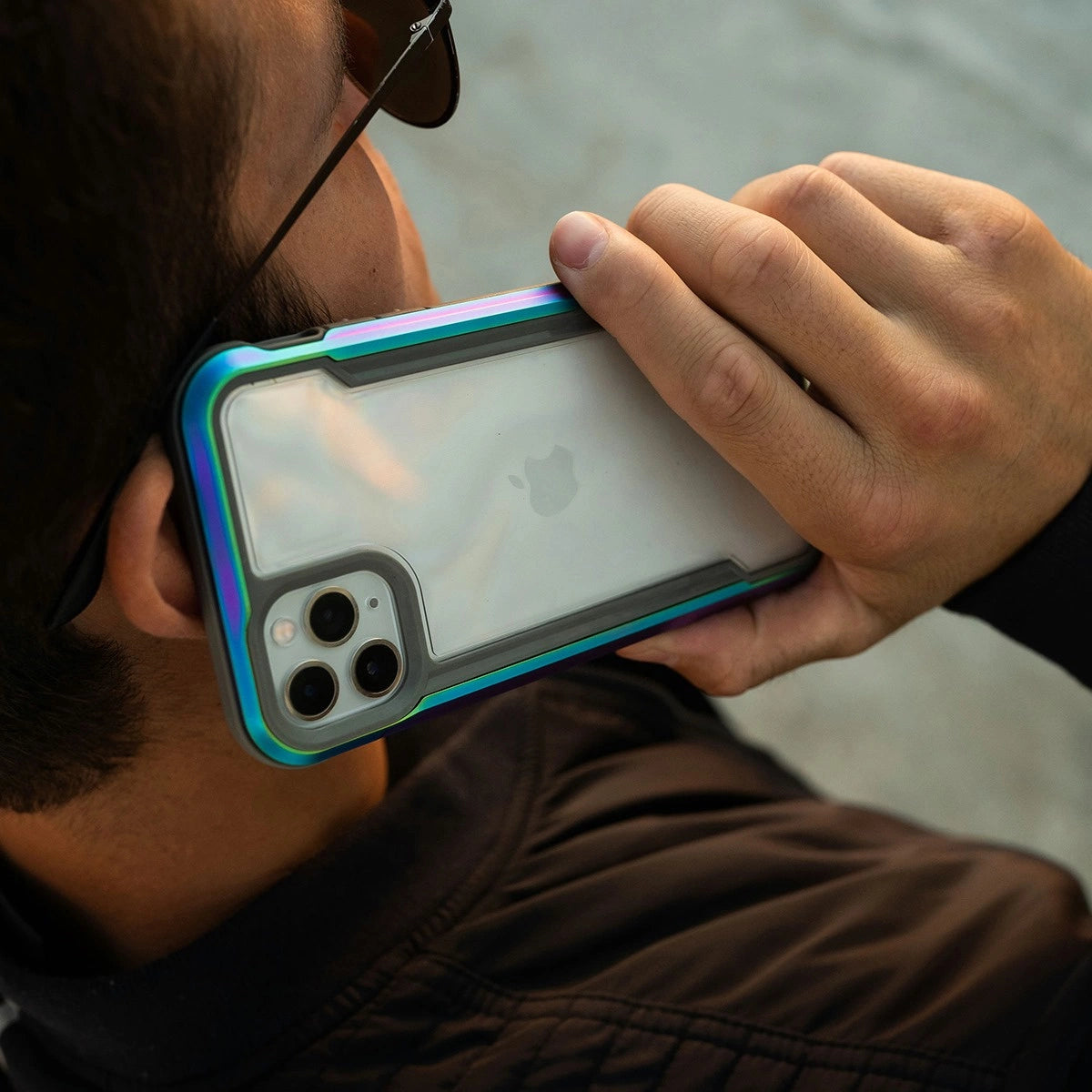 Raptic X-Doria Shield Case iPhone 14 Pro Max gepanzerte Hülle blau