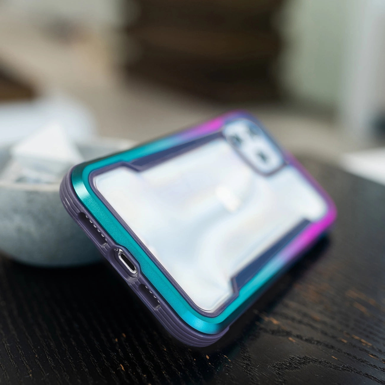 Raptic X-Doria Shield Case iPhone 14 Pro Max gepanzerte Hülle blau