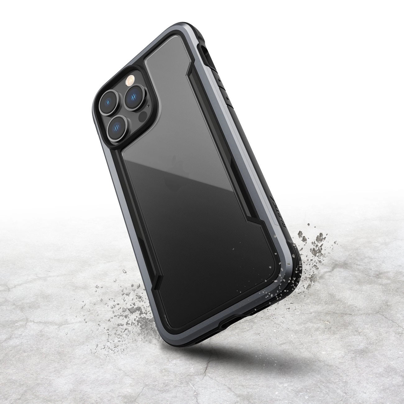 Raptic X-Doria Shield Case iPhone 14 Pro Max gepanzerte Hülle schwarz
