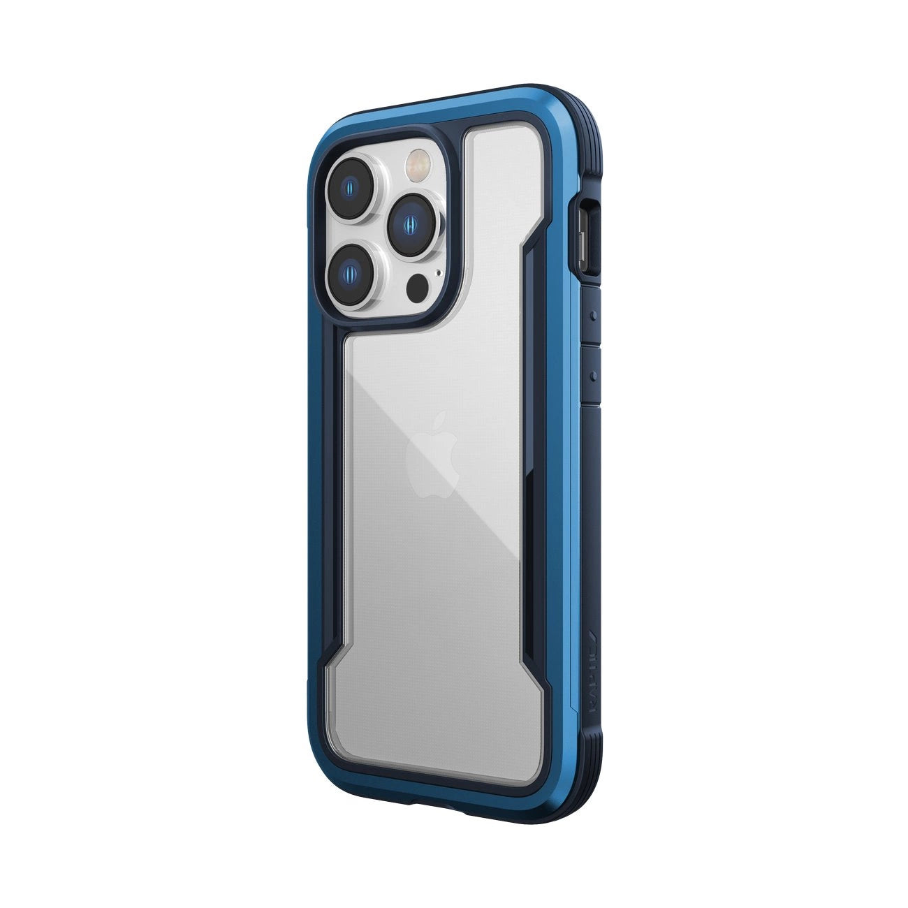 Raptic X-Doria Shield Case iPhone 14 Pro gepanzerte Hülle blau