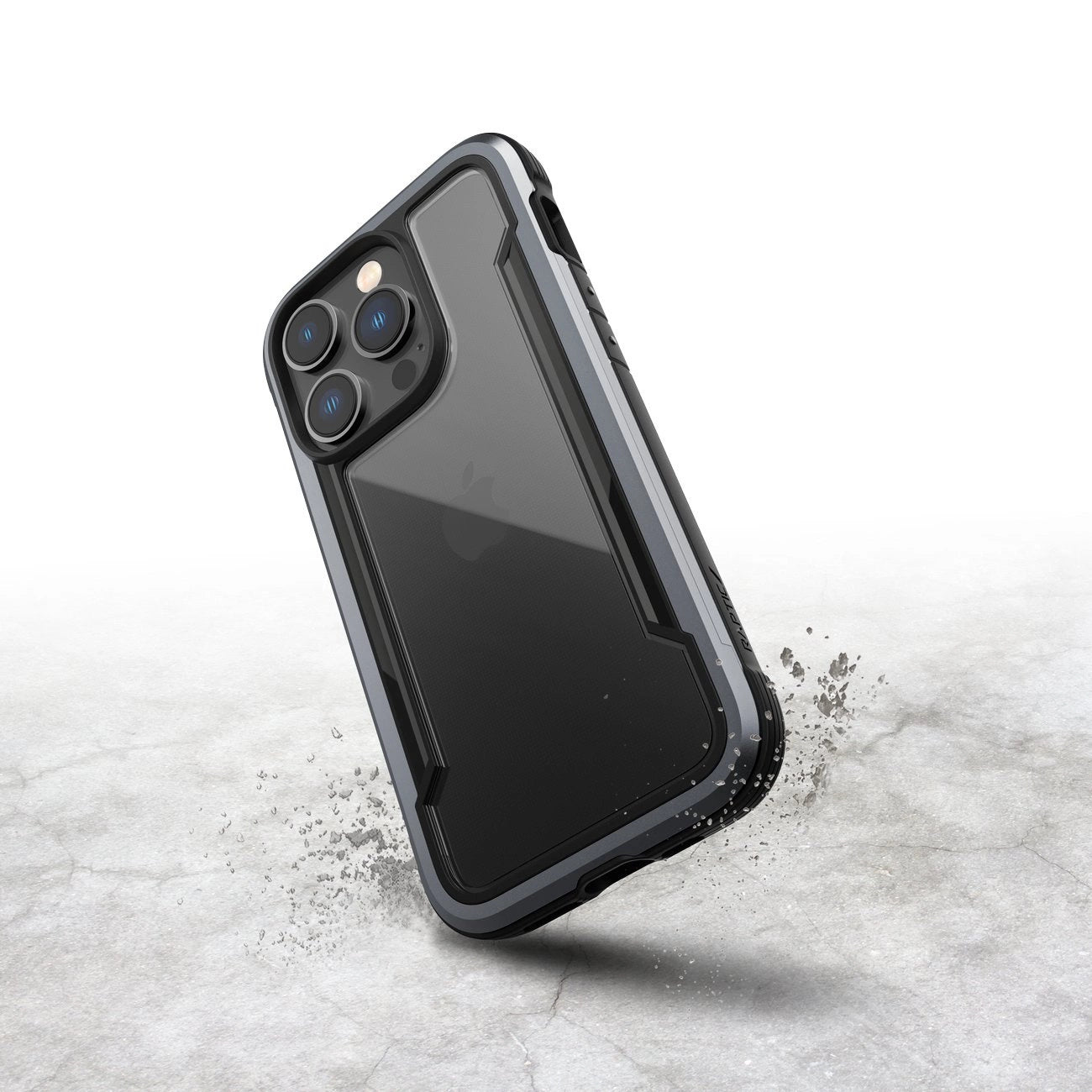 Raptic X-Doria Shield Case iPhone 14 Pro gepanzerte Hülle schwarz
