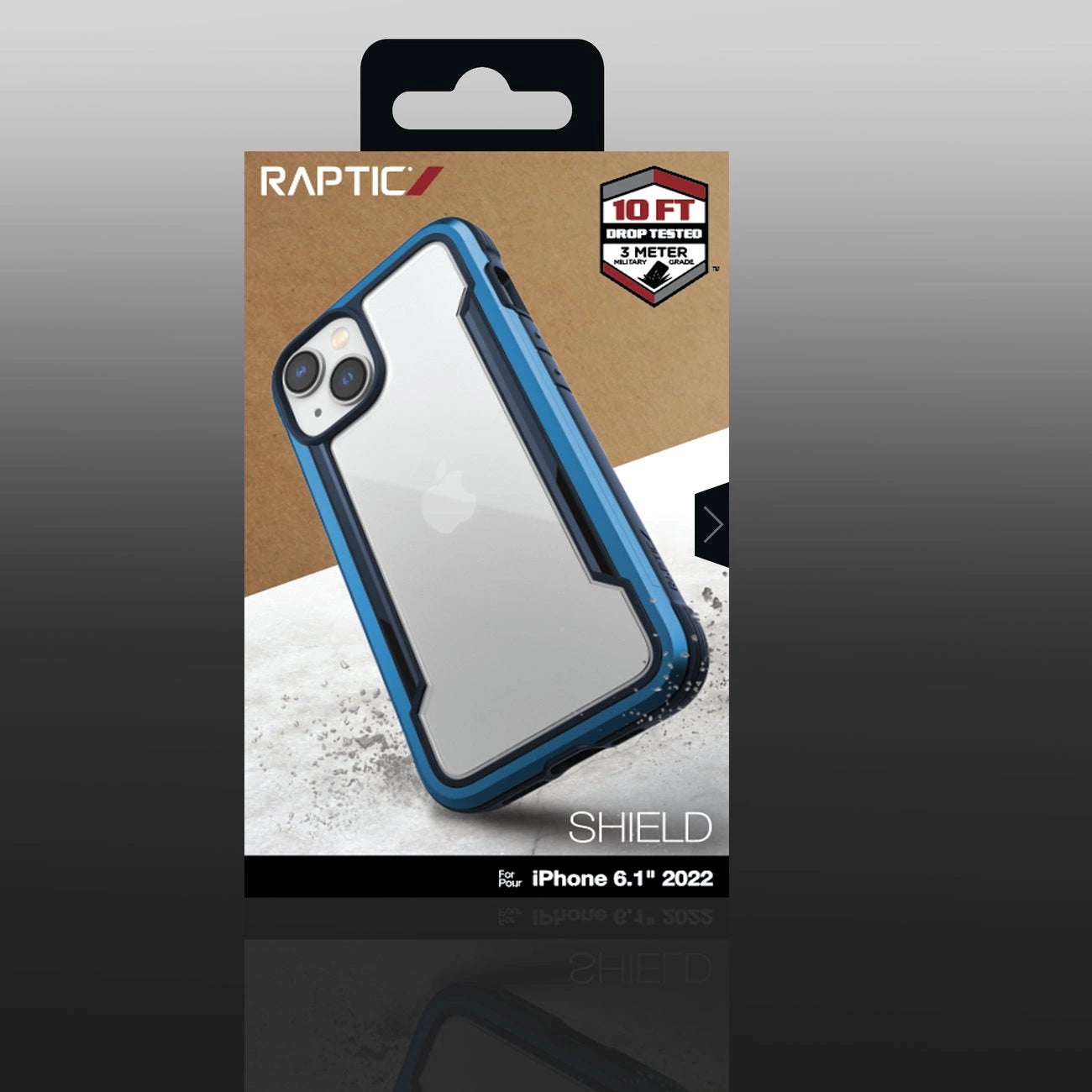 Raptic X-Doria Shield Case iPhone 14 gepanzerte Hülle blau