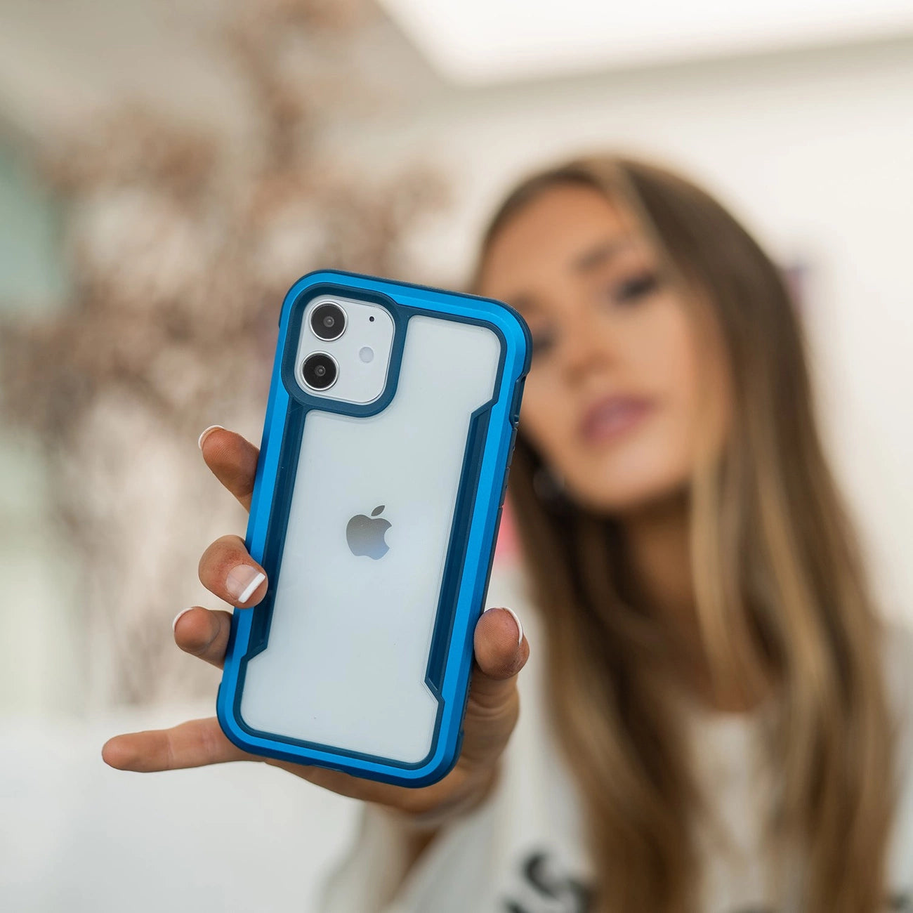 Raptic X-Doria Shield Case iPhone 14 opale Hülle