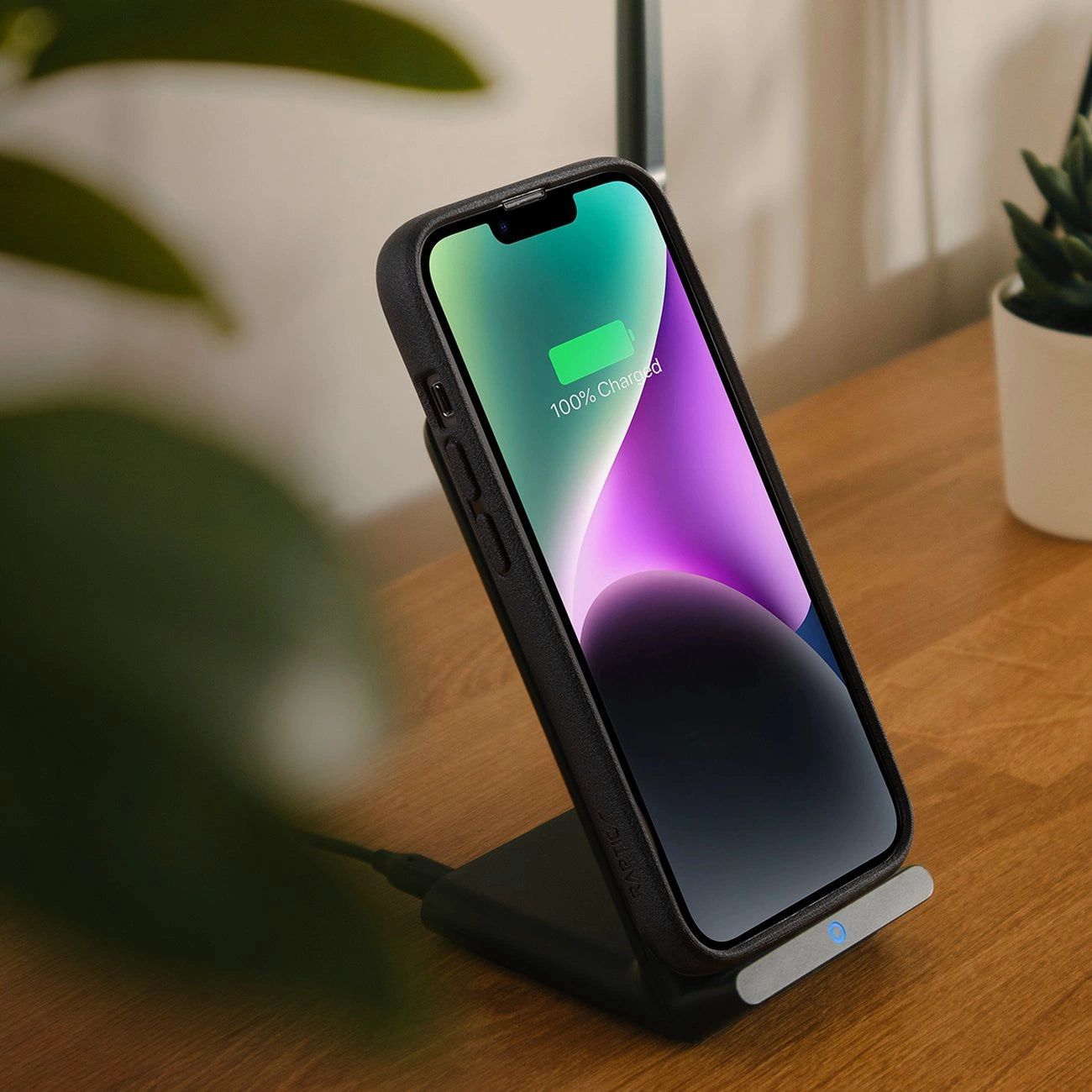 Raptic X-Doria Slim Case iPhone 14 Plus Rückseite schwarz