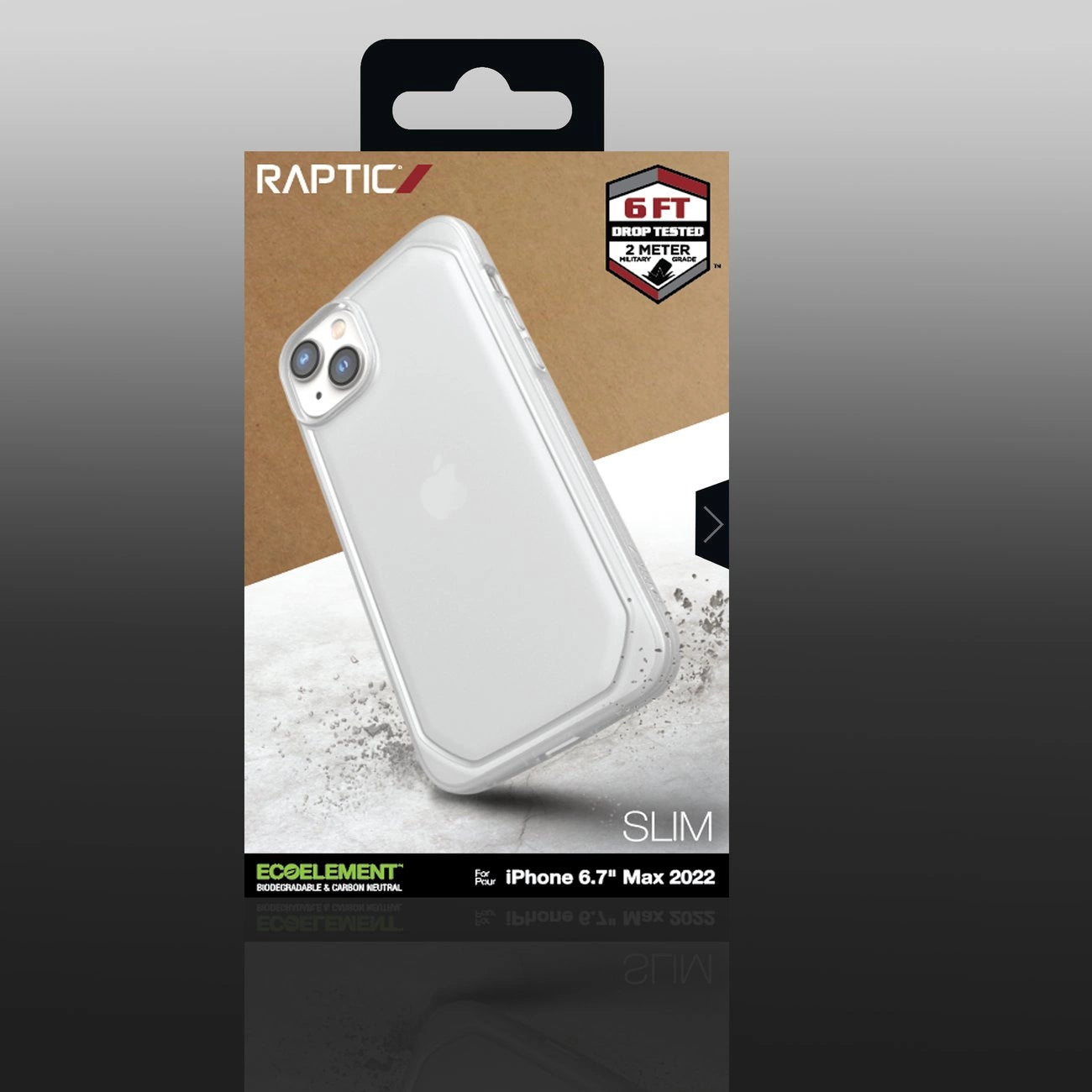 Raptic X-Doria Slim Case iPhone 14 Rückseite klar