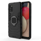 Ring Armor Tough Hybrid Case Cover + Magnethalterung für Samsung Galaxy A03s (166,5) schwarz