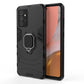 Ring Armor robuste Kickstand TPU/PC Panzer Handyhülle Hard Case für Samsung Galaxy A72 4G schwarz