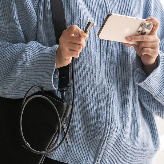 Ringke 3.2 Gen. 2x2 USB-C, PD 3.1 240W 1m abgewinkeltes Kabel - schwarz