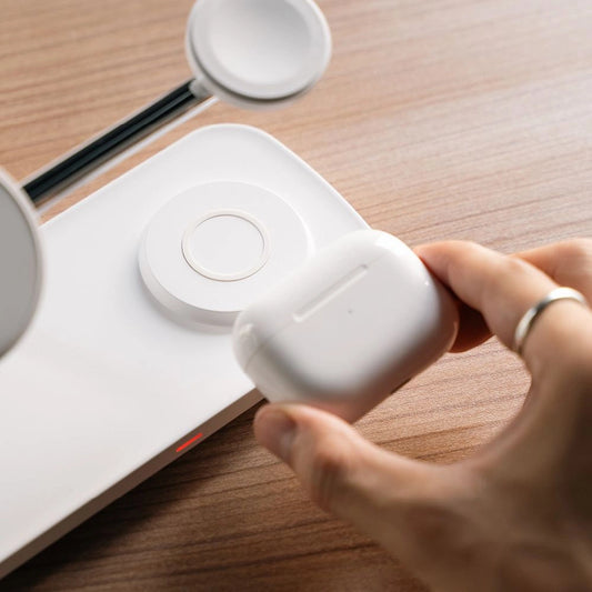 Ringke 3in1 QI2 MagSafe Kabelloses Ladegerät - Weiß