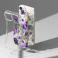 Ringke Fusion Design Armoured Case Cover mit Gelrahmen für iPhone 14 Plus transparent (Purple Rose) (FD637E29)