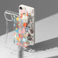 Ringke Fusion Design Armoured Sleeve Cover mit Gelrahmen für iPhone 14 Plus transparent (Floral) (FD637E31)
