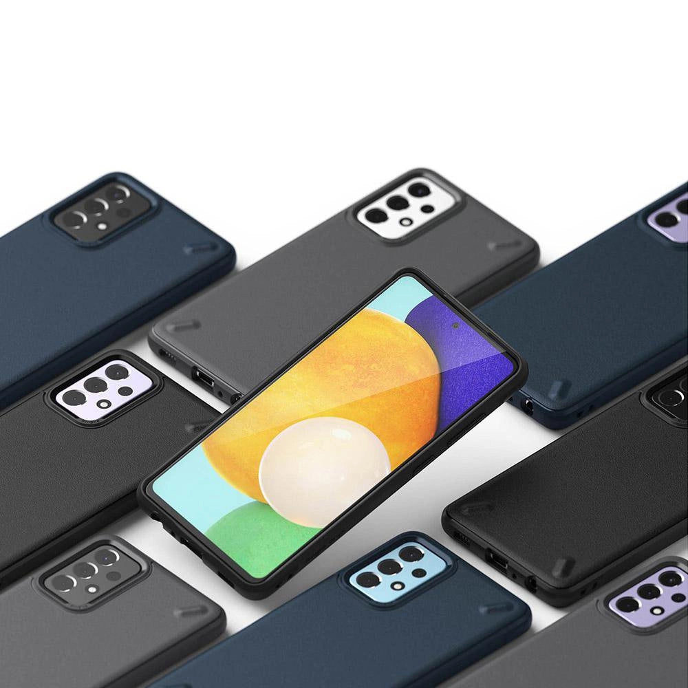 Ringke Onyx Strapazierfähiges TPU Cover für Samsung Galaxy A72 4G grau (OXSG0038)