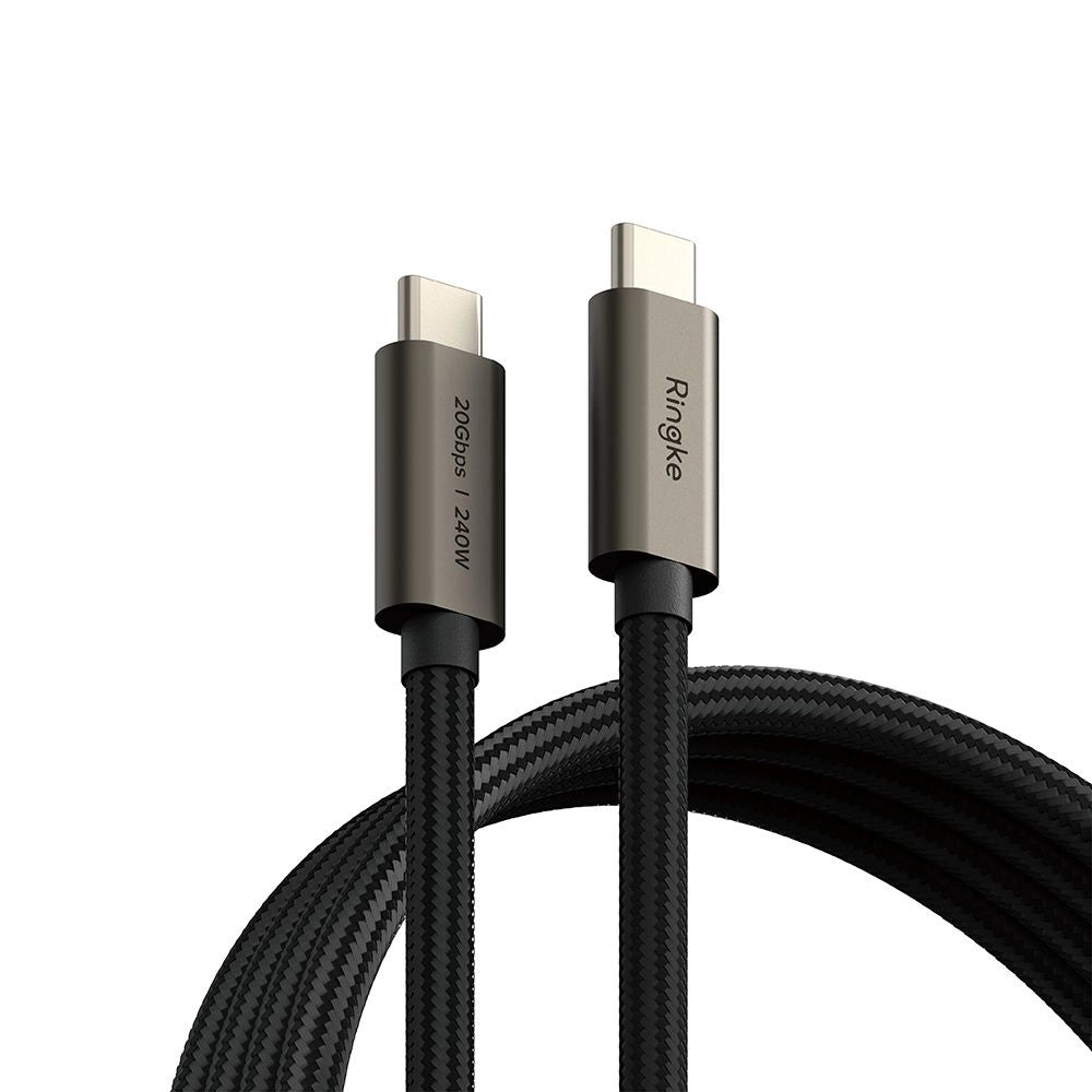 Ringke USB-C 3.2 Gen. PD240W Kabel 100cm - Schwarz
