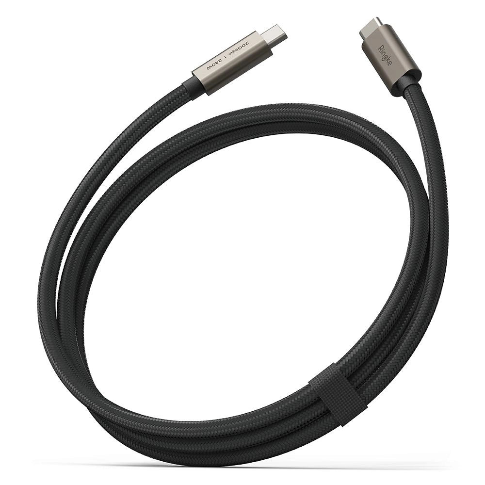Ringke USB-C 3.2 Gen. PD240W Kabel 100cm - Schwarz