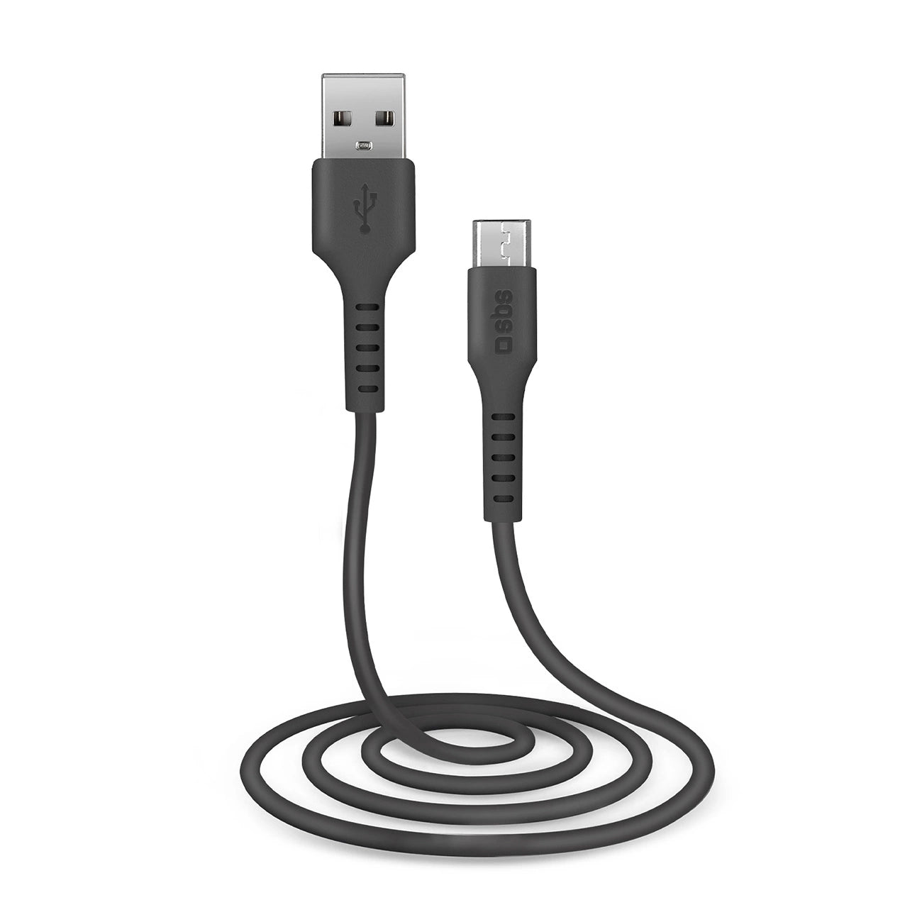 SBS LTHL200 USB-A – Micro-USB-Kabel 1 m – schwarz