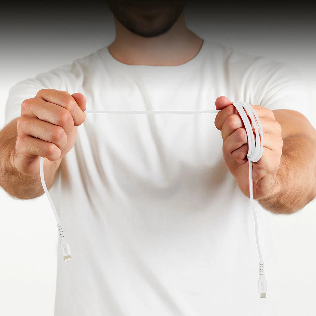SBS TECABLELIGTC1W USB-C – Lightning Kabel mit MFi-Zertifizierung, 1 m – Weiß