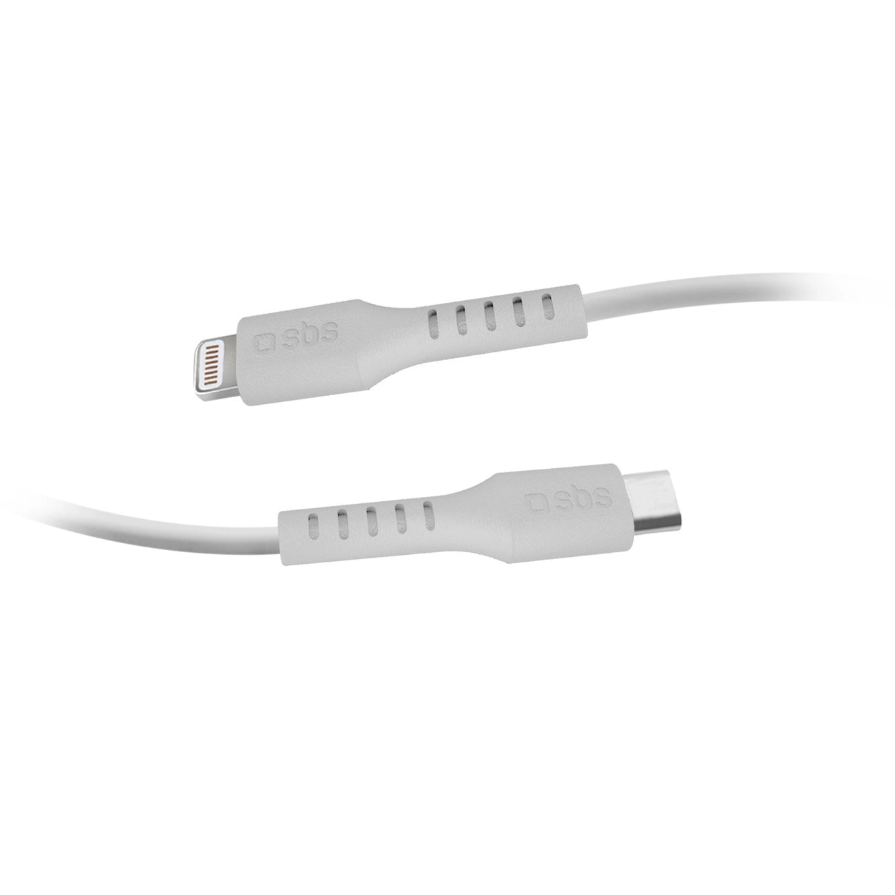 SBS TECABLELIGTC2W USB-C – Lightning Kabel 2 m – Weiß
