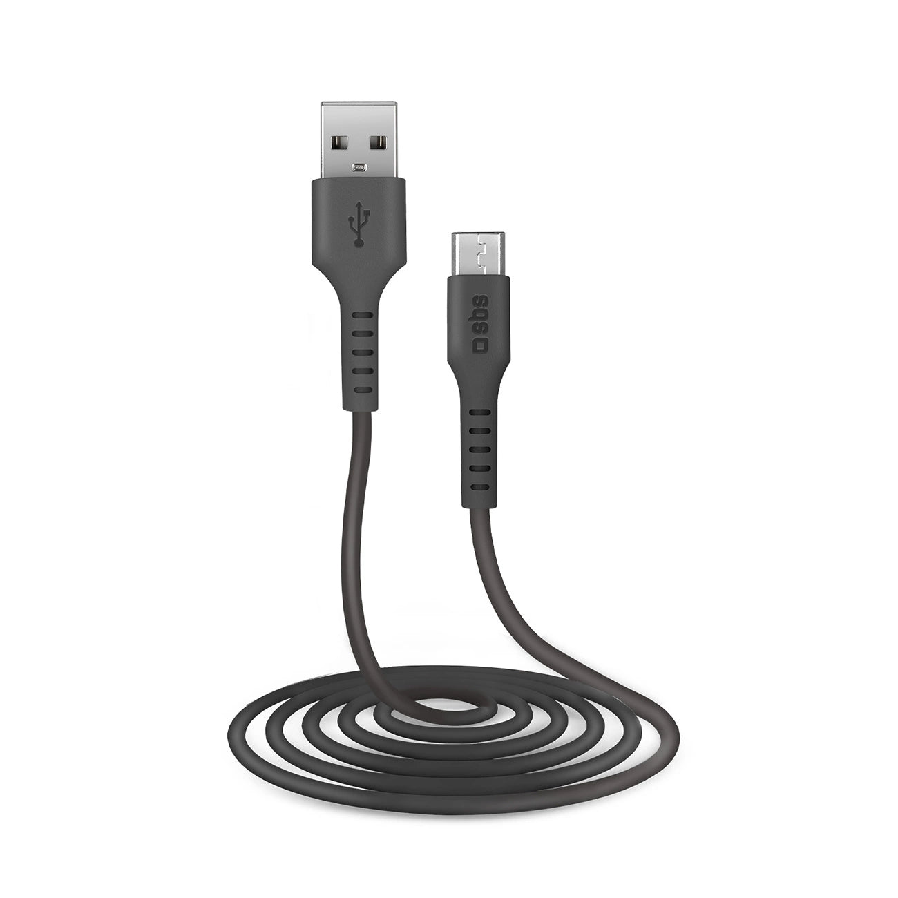 SBS TECABLEMICRO2K USB-A – Micro-USB-Kabel 2 m – Schwarz