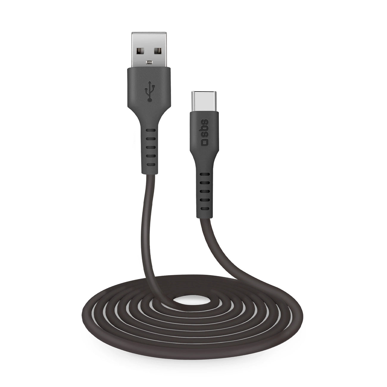 SBS TECABLETC3MTK USB-A – USB-C-Kabel 3 m – Schwarz