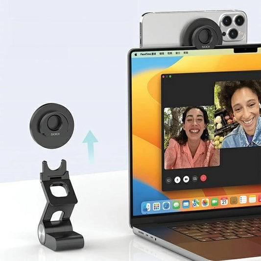 SODI BM-330 3-in-1 Induktions-Multifunktionshalter für iMac - weiß