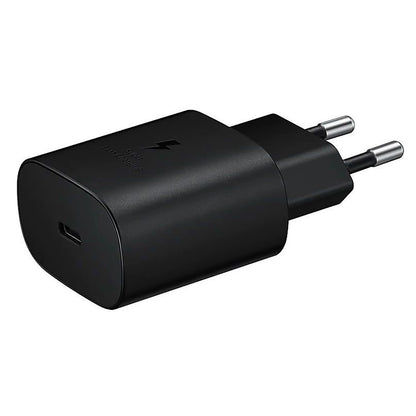 Samsung 25W EP-TA800EBE USB-C Wandladegerät Ersatzpaket - Schwarz