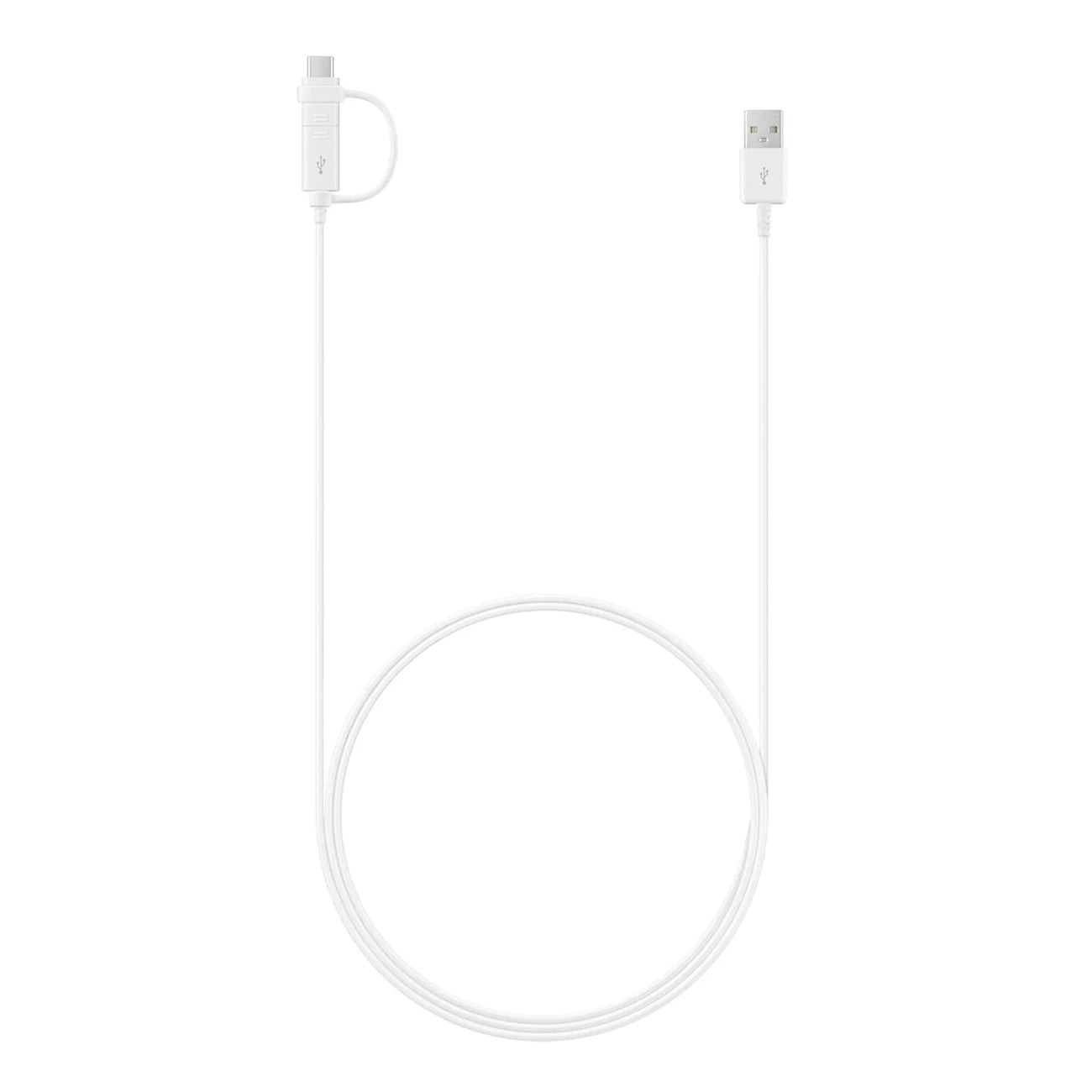 Samsung Combo EP-DG930DWEGWW Kabel USB-A / Micro-USB - USB-C 1,5 m - Weiß