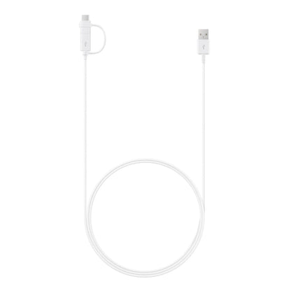 Samsung Combo EP-DG930DWEGWW Kabel USB-A / Micro-USB - USB-C 1,5 m - Weiß