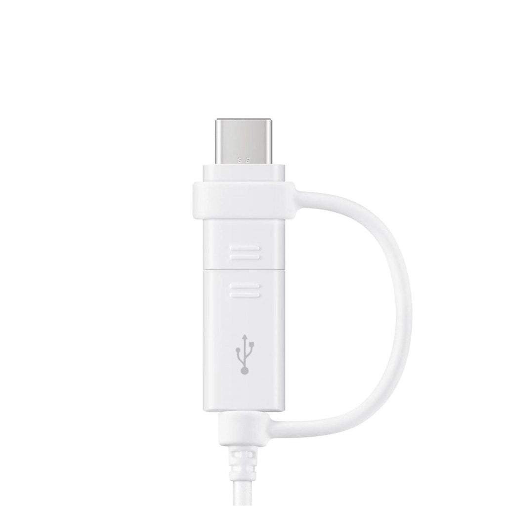 Samsung Combo EP-DG930DWEGWW Kabel USB-A / Micro-USB - USB-C 1,5 m - Weiß