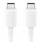 Samsung EP-DA705BWE USB-C - USB-C 3A Kabel 1m (OOB Bulk - Ersatzverpackung) - weiß