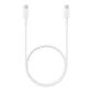 Samsung EP-DN975BWE USB-C - USB-C 5A Kabel 1m (Bulk - Ersatzverpackung) - Weiß