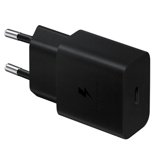 Samsung EP-T1510NBEGEU 15W PD USB-C AFC Wandladegerät - Schwarz