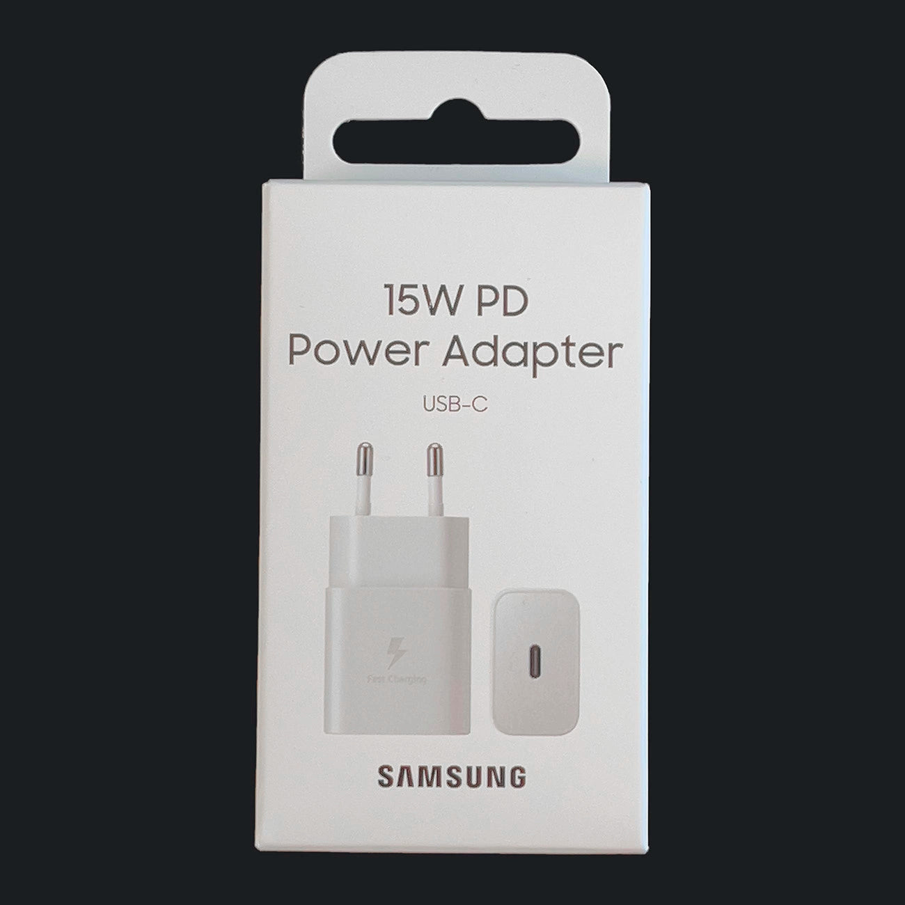 Samsung EP-T1510NWEGEU 15W PD USB-C AFC Wandladegerät - Weiß