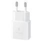 Samsung EP-T1510NWEGEU 15W PD USB-C AFC Wandladegerät - Weiß