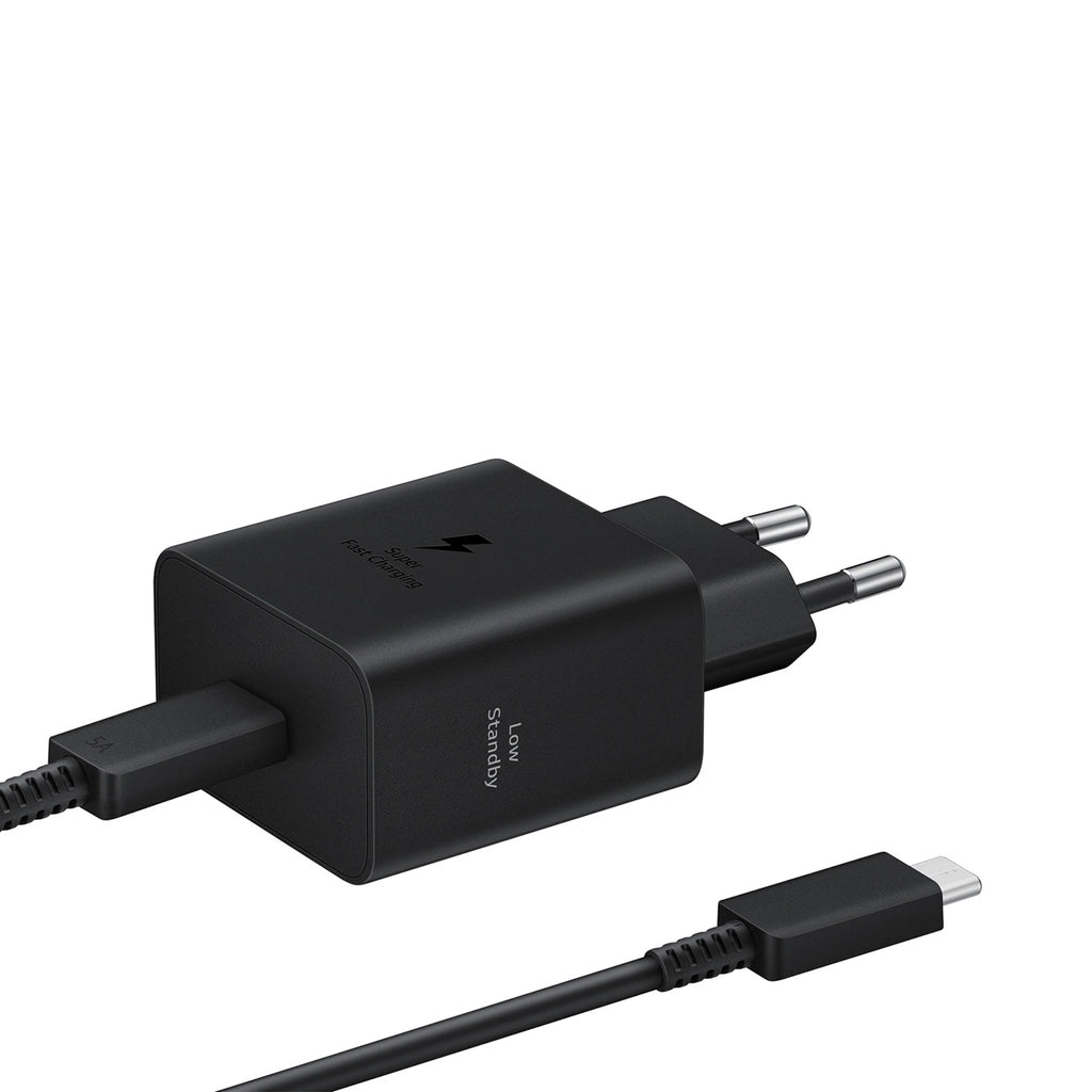 Samsung EP-T4511XBEGEU 45W 4,05A 1x USB-C Wandladegerät - Schwarz + USB-C-Kabel