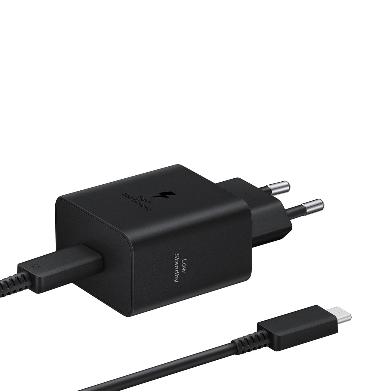 Samsung EP-T4511XBEGEU 45W 4,05A 1x USB-C Wandladegerät - Schwarz + USB-C-Kabel