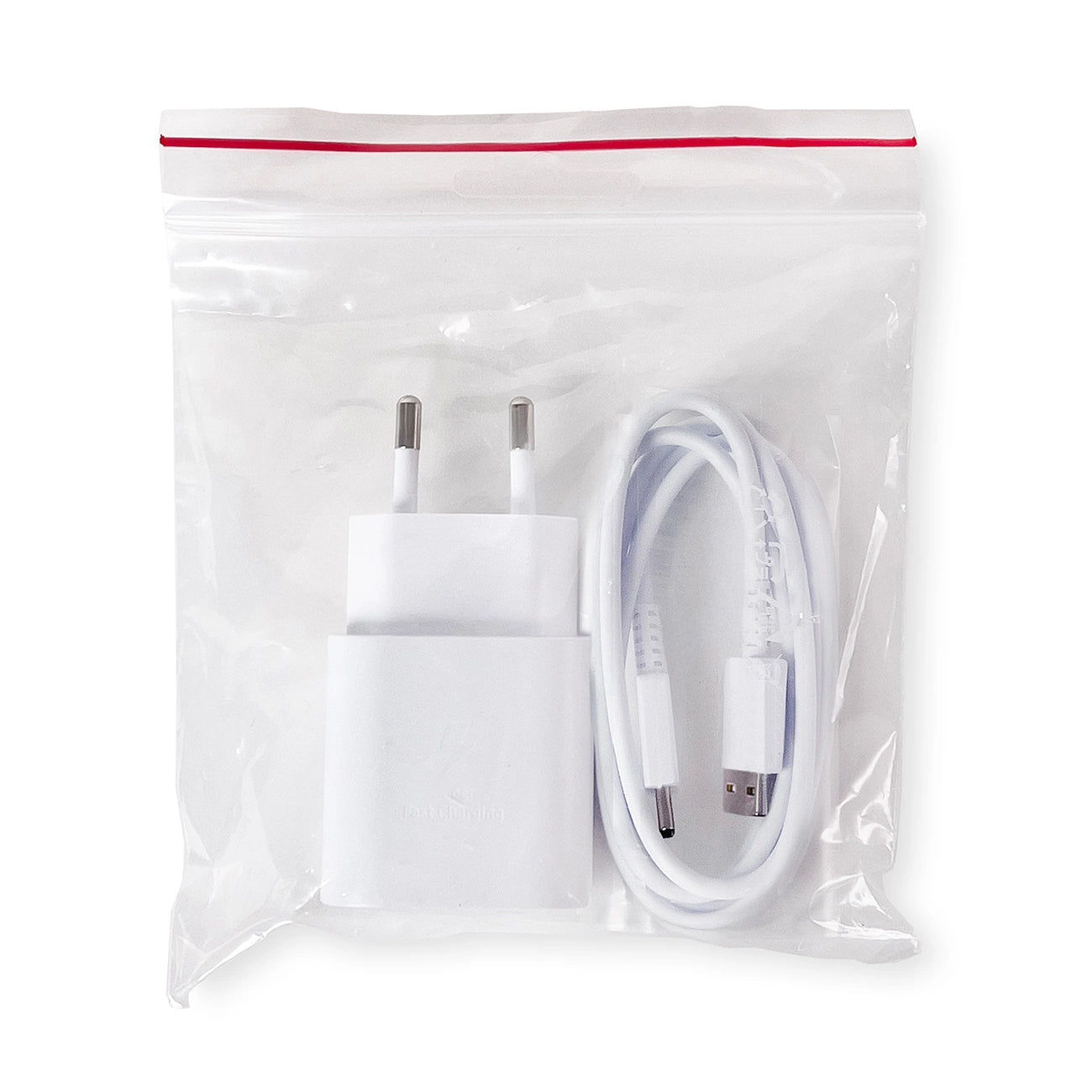 Samsung EP-TA50EWE 8W USB-A Wandladegerät mit MicroUSB-Kabel ECB-DU4AWE (Bulk - Ersatzverpackung) - Weiß