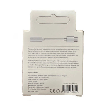 Samsung GP-TGU023AE DAC USB-C auf 3,5mm Mini-Klinkenadapter - weiß