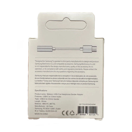 Samsung GP-TGU023AE DAC USB-C auf 3,5mm Mini-Klinkenadapter - weiß