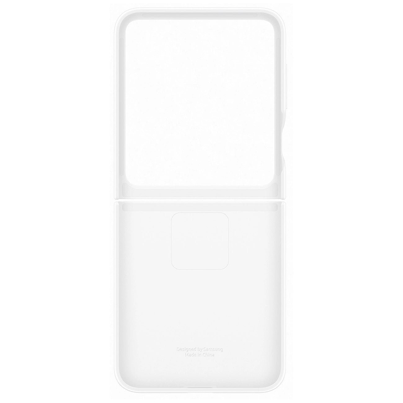 Samsung Silikonhülle für Samsung Galaxy Z Flip7 FE – Weiß