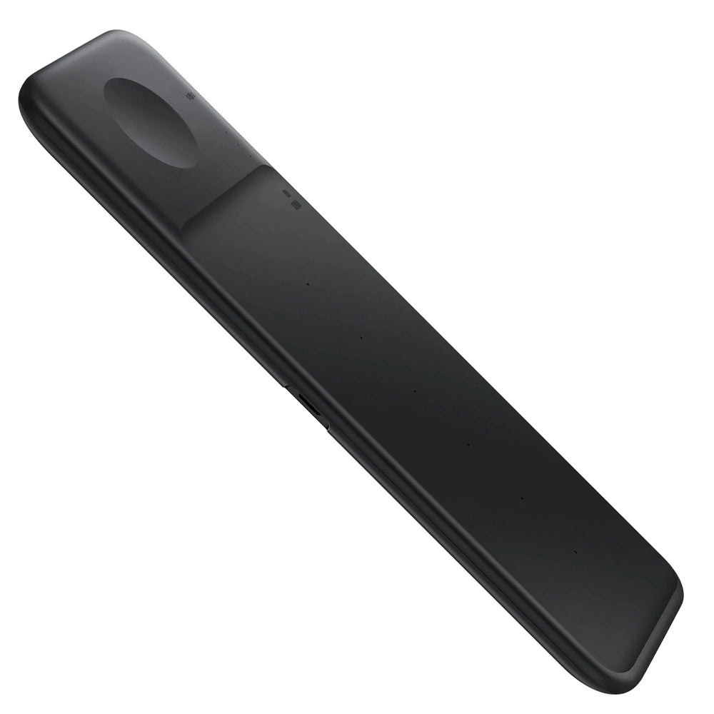 Samsung Trio EP-P6300TBEGEU 3in1 induktives Ladegerät für Telefon / Galaxy Watch / Buds - Schwarz + Netzladegerät + Kabel