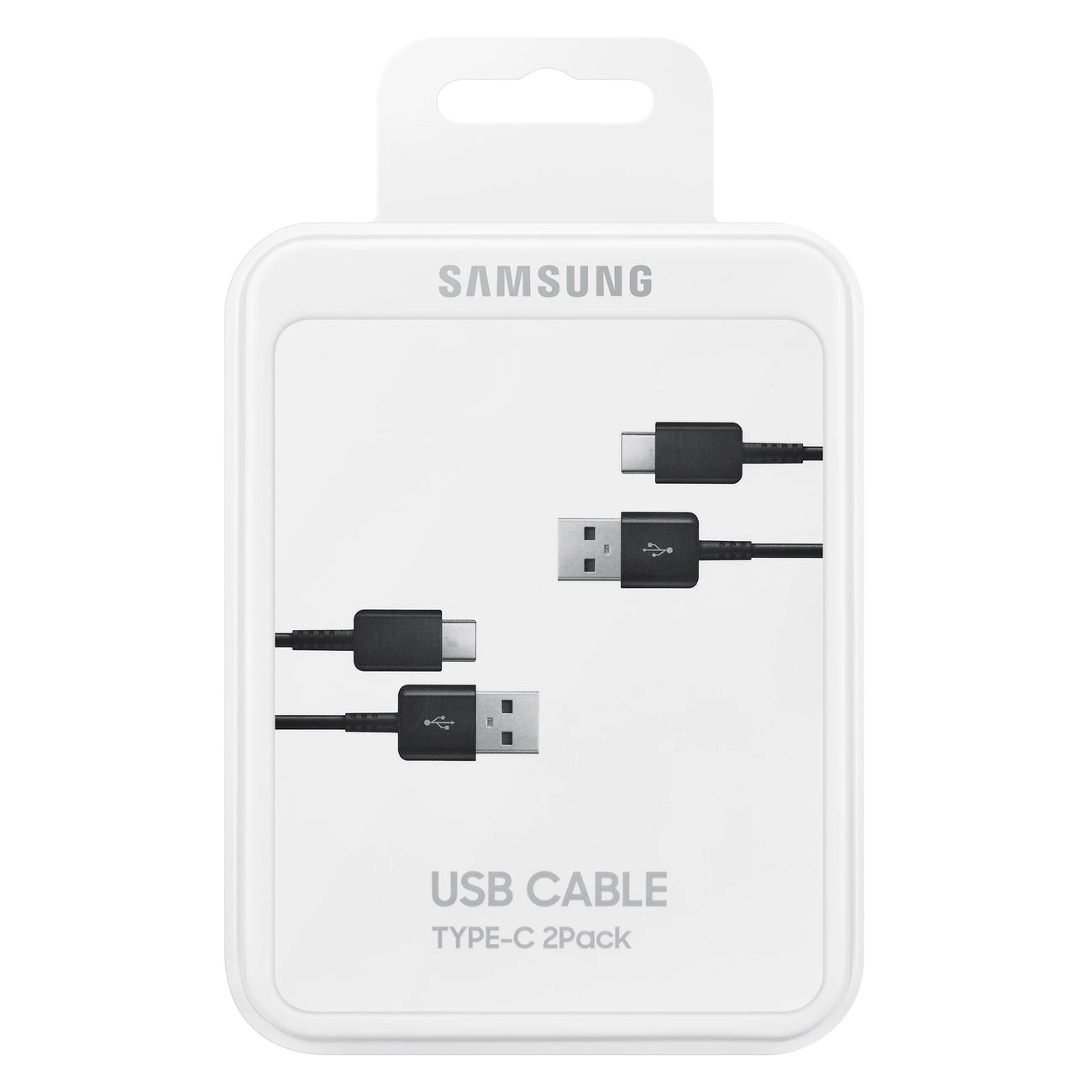 Samsung USB-C-Kabel 480 Mbit/s 5 A 1,5 m (EP-DG930MBEGWW) – Schwarz (2er-Set)