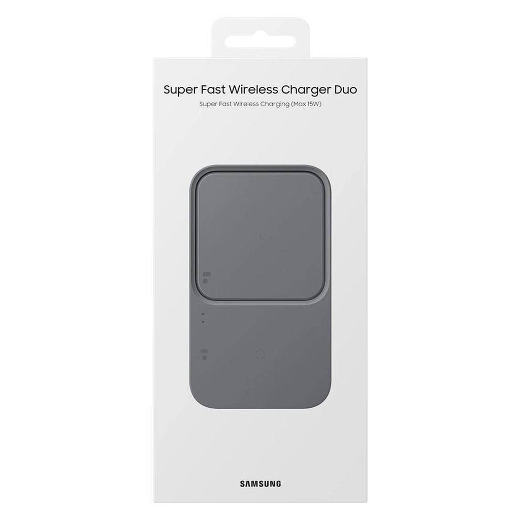 Samsung Wireless Charger Duo EP-P5400BBEGEU induktives Ladegerät 15W - Schwarz